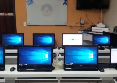 Multiterminal ASTER com 4 estações usando Windows 10