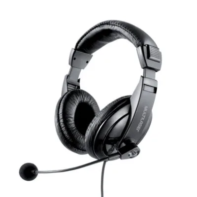 Headset (Fone de Ouvido e Microfone) Giant USB Notebook e PC - Multilaser