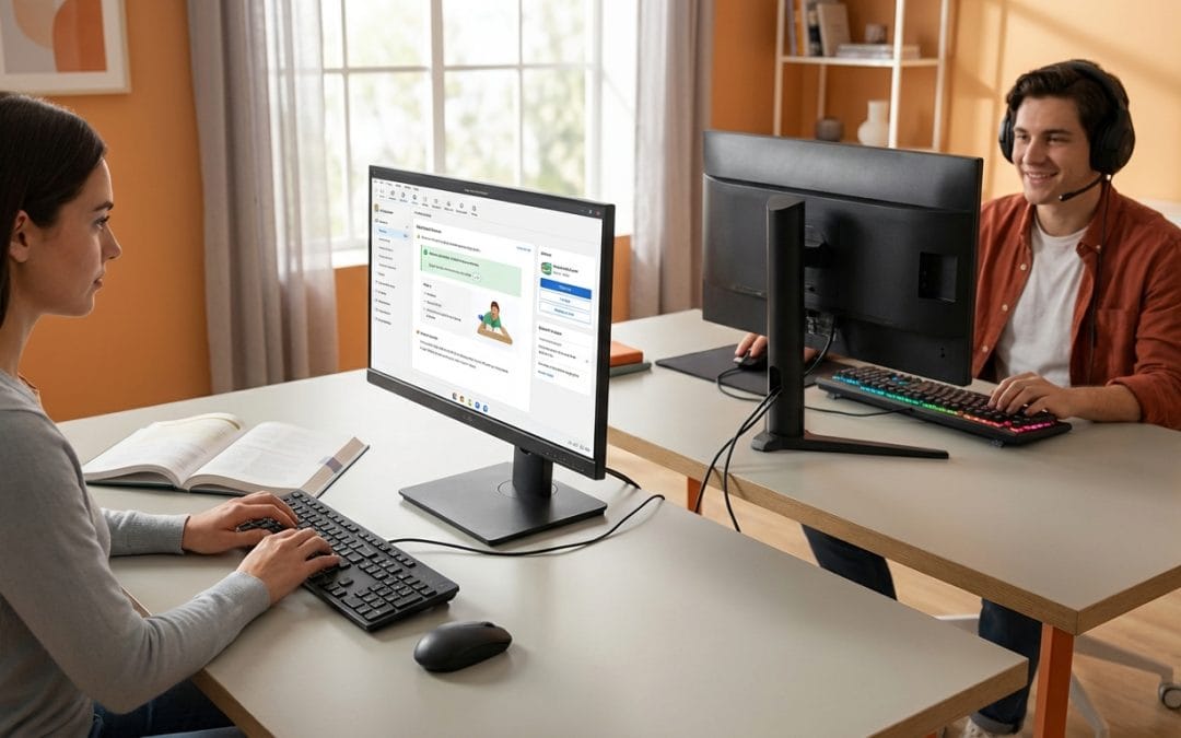 Um PC para dois: Como compartilhar seu computador para estudo e jogos multiplayer sem perder performance