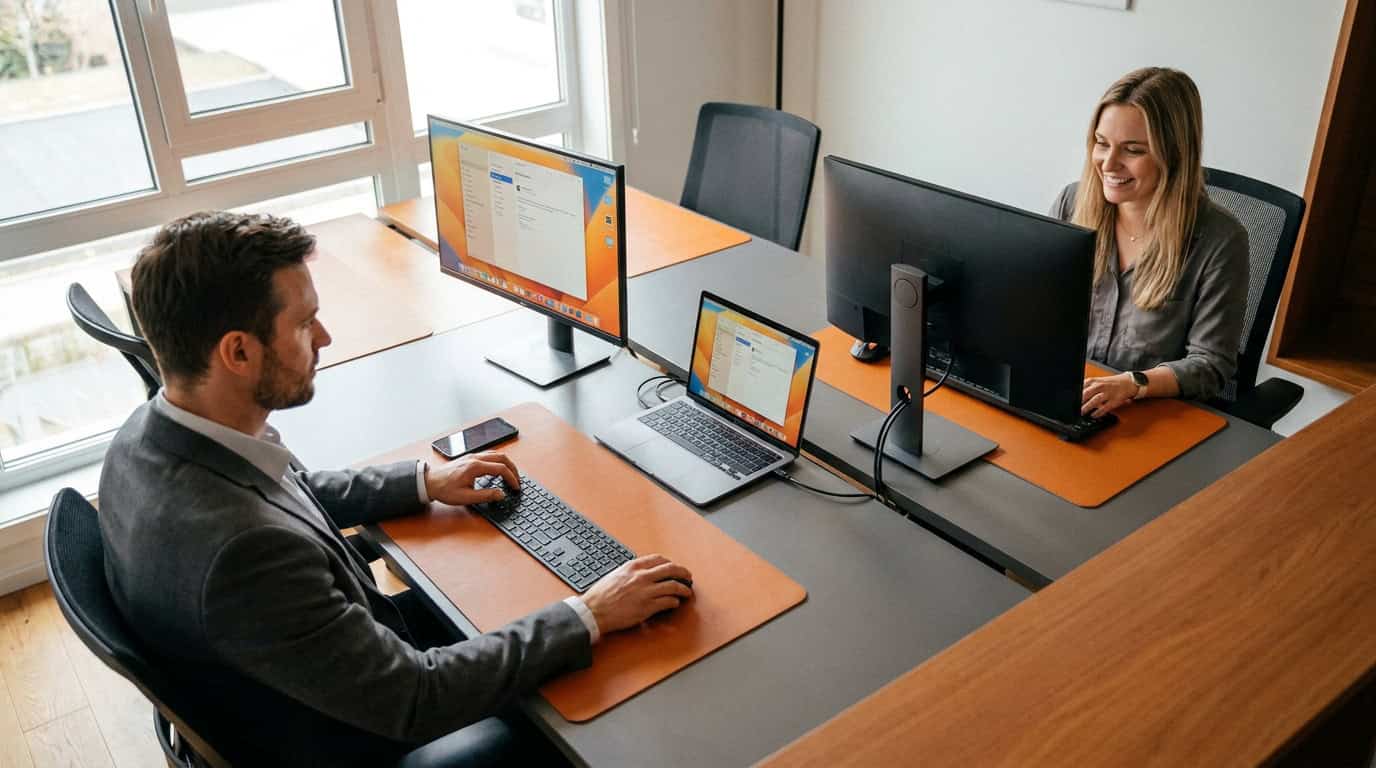 Configuração prática de múltiplos usuários Windows em um único notebook.